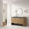 James Martin Vanities Hudson 60in Single Vanity, Light Natural Oak w/ 3 CM Charcoal Soapstone Top 435-V60S-LNO-3CSP - alternate 5